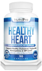 NutraPro Healthy Heart bottle front for daily heart health support