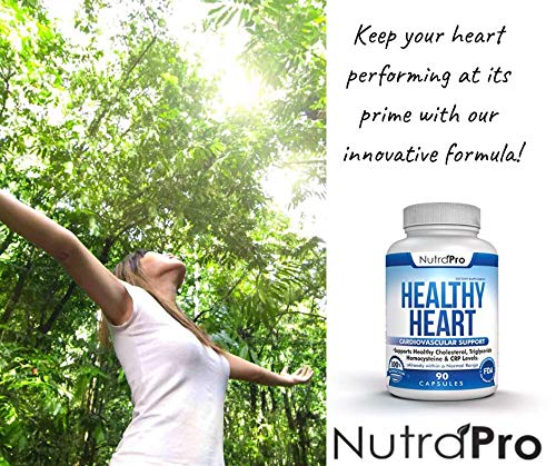 NutraPro Healthy Heart L-Arginine capsule emphasizes circulation support