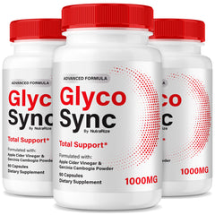 NutraRize Glyco Sync Pills 3-pack front view for daily wellness support