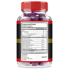 NutraRize VigorLong Gummies close-up of ingredients and texture