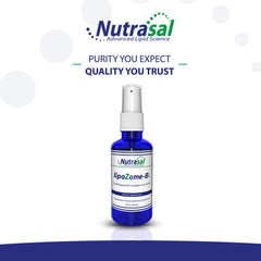 Nutrasal LipoZome B-Complex used in daily routine lifestyle scene