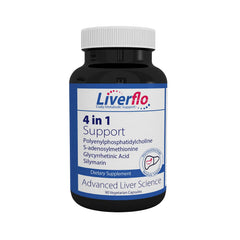 Nutrasal LiverFlo packaging showcasing premium liver support formula