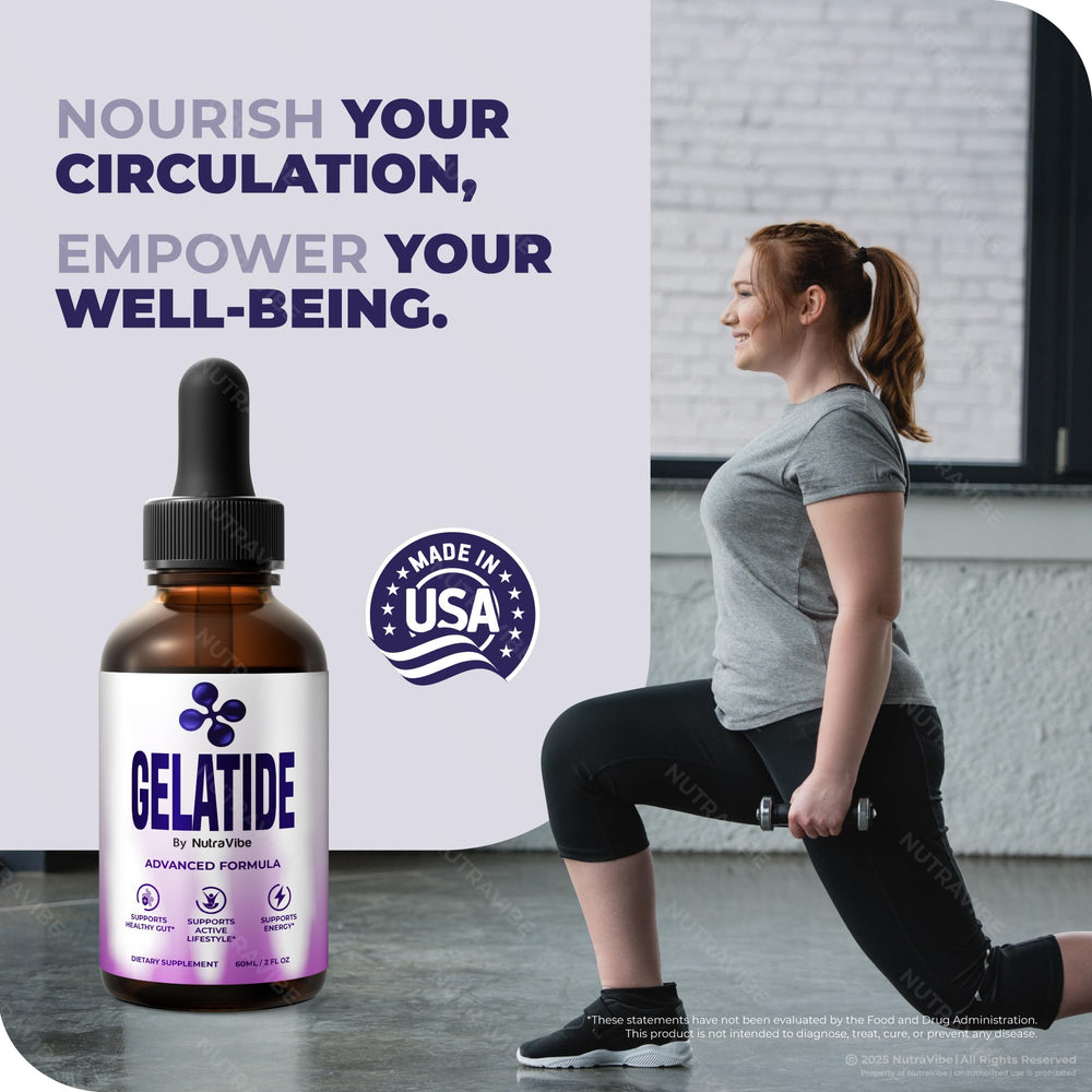 Gelatide Drops in action for balance and energy lifestyle