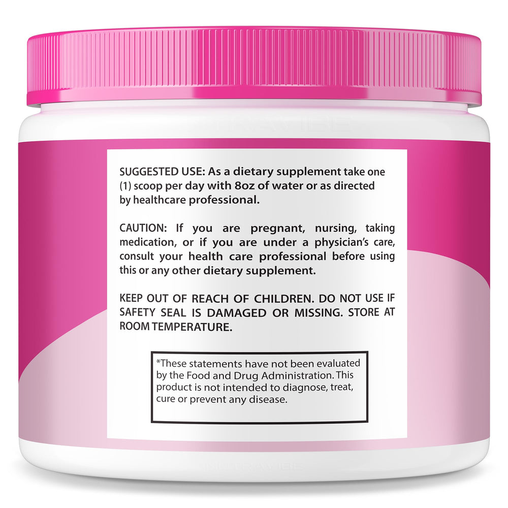 NutraVibe GelatinBurn label close-up showing natural ingredients.