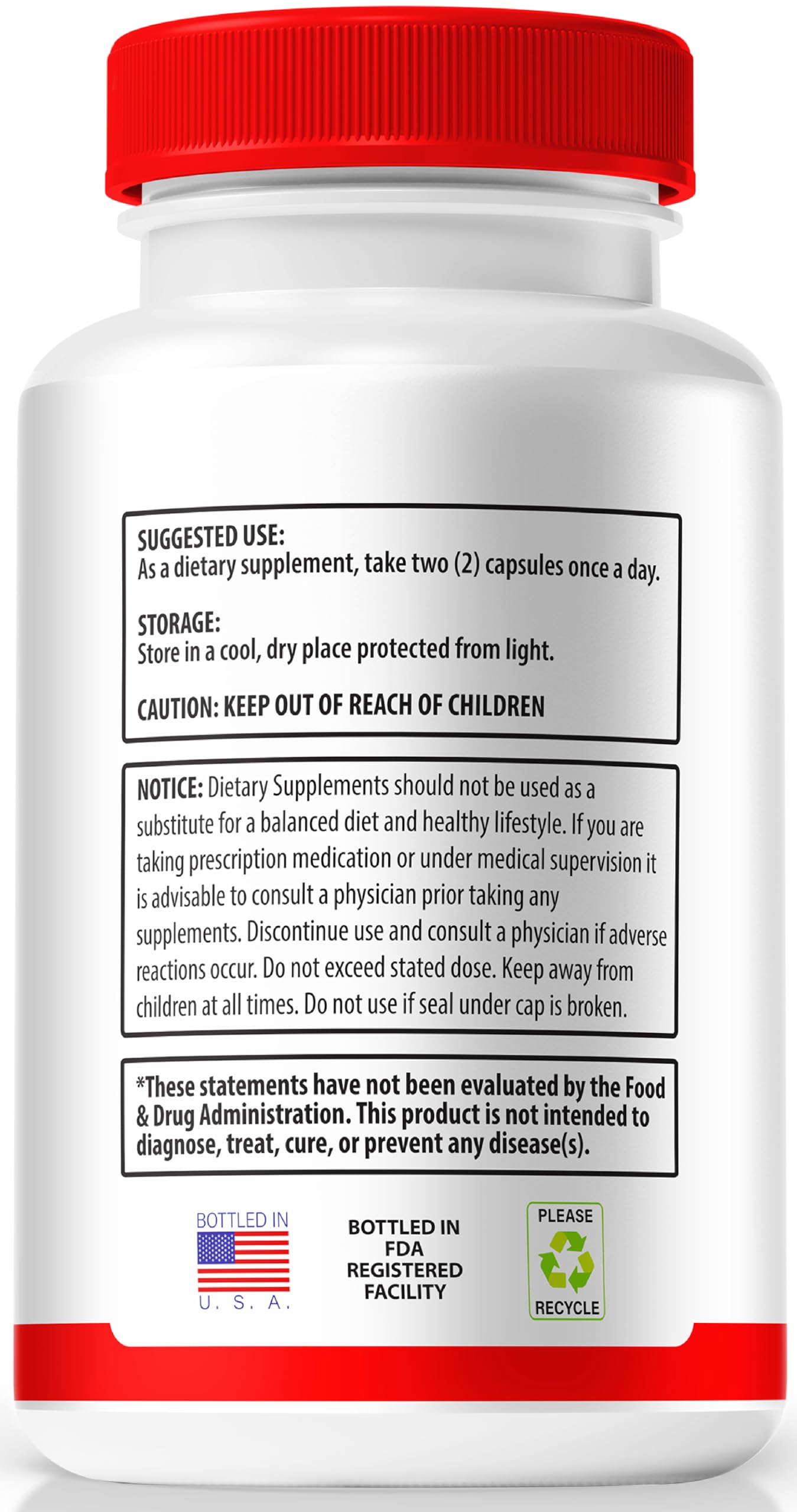 NutraVibe Glycogen Balance label displaying premium formula and usage details.