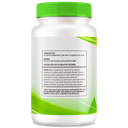 Close up of LeanVance capsules showing smooth coating and compact size