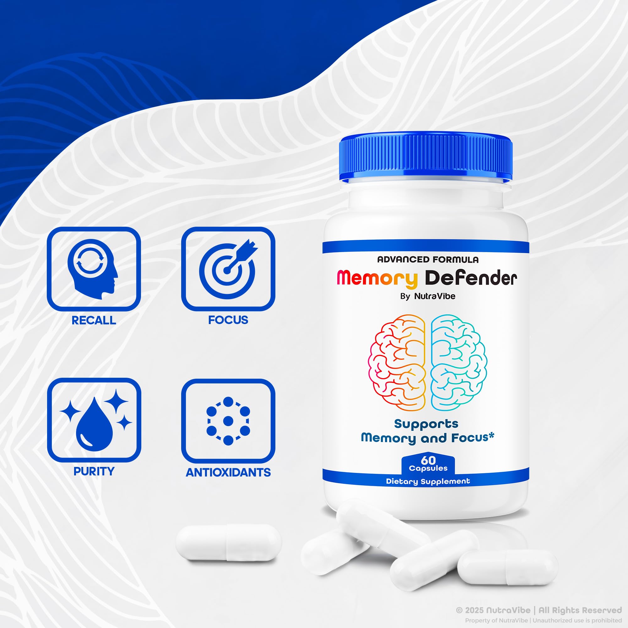 NutraVibe Memory Defender in daytime routine supporting steady energy.