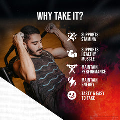 NutraVibe Vital Pump XL gym-use scene implying endurance during workouts.