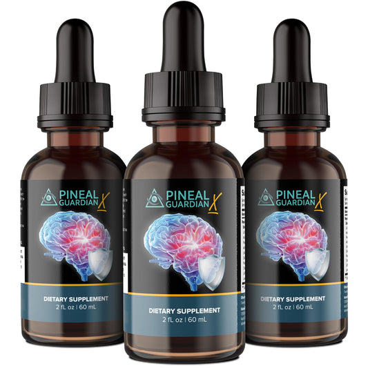 Nutraville Pineal Guardian X bottle front view for cognitive support