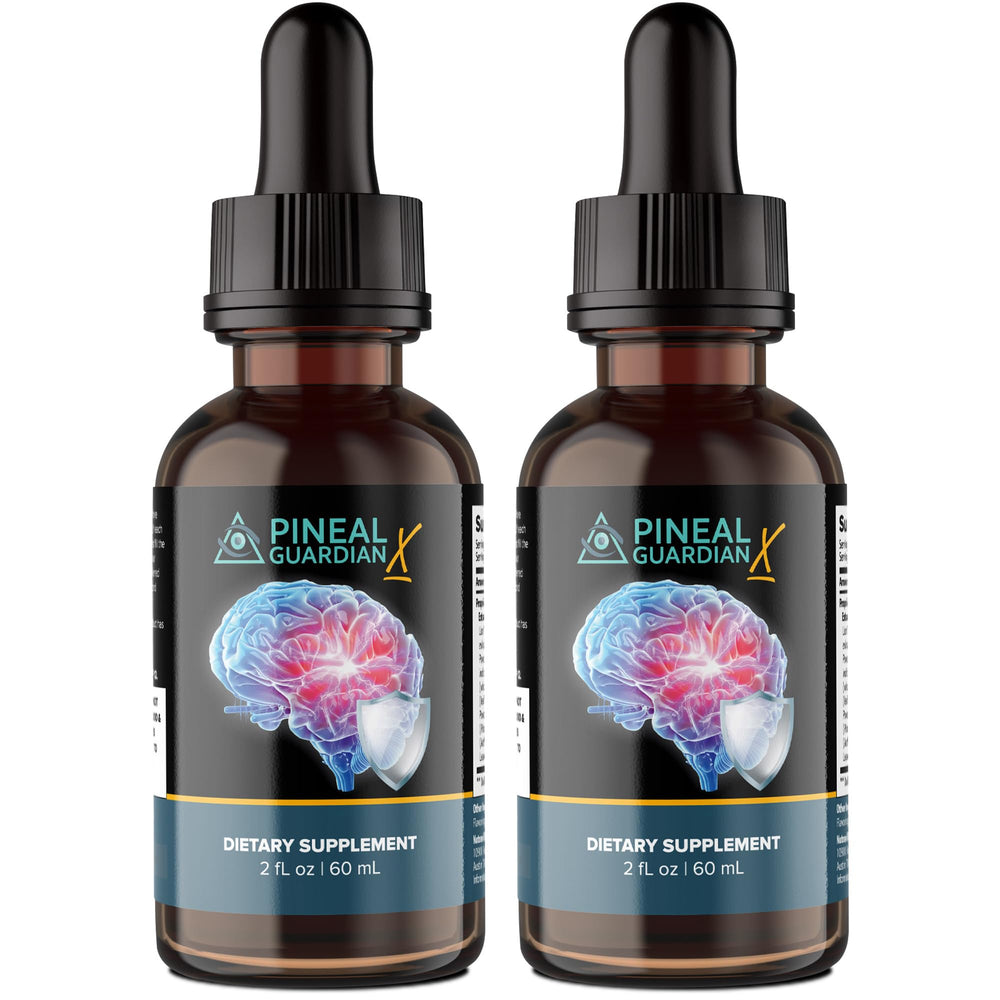 Nutraville Pineal Guardian X bottle with dropper for daily pineal support