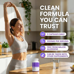 Nutra Wave Pure Berberine bottle with clean design for lifestyle use