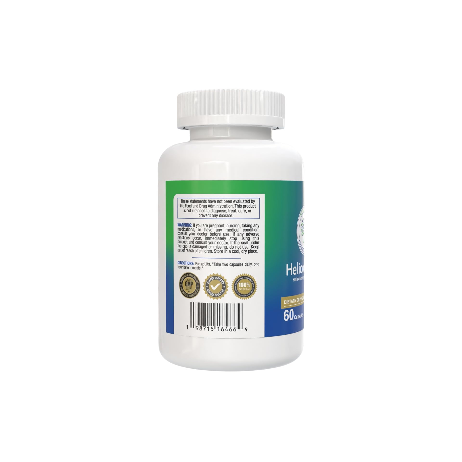 Nutraxcol HELICOBKILLER capsule close-up for easy daily use