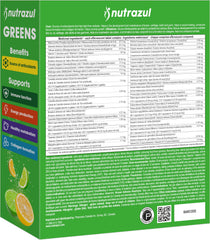 Nutrazul Greens flavor and texture described as refreshing and easy to drink.