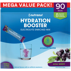 Nutrazul Hydration Booster acai stick packet for on-the-go hydration