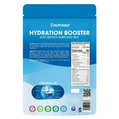 Nutrazul Hydration Booster uses natural flavors with no artificial sweeteners.