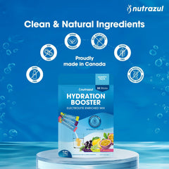 Nutrazul Hydration Booster on-the-go stick fits busy lifestyles.