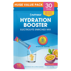 Nutrazul Hydration Booster pack ready for on-the-go hydration.