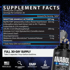 Nutrex Anabol PM stack idea image hints at nighttime support with training goals