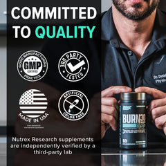 Nutrex Burn30 Glucovantage Berberine concept highlights craving curb potential