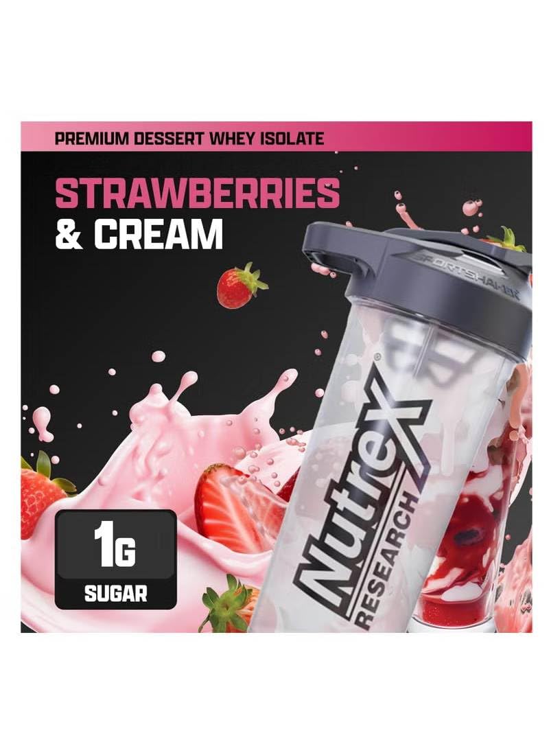 Nutrex IsoFit mixing shaker demonstrates fast, smooth blend after workouts