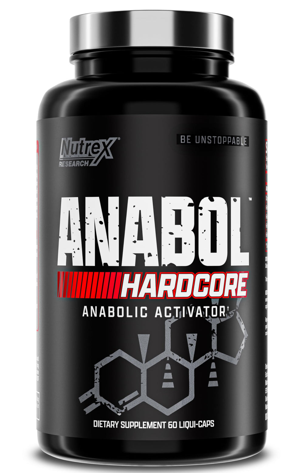 Nutrex Anabol Hardcore bottle front view for lean muscle support