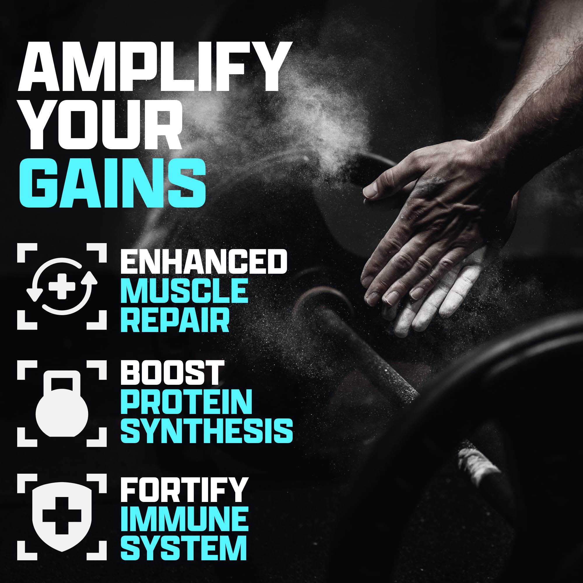 Nutrex Research L-Glutamine unflavored pour into drink for easy mixing during workouts.