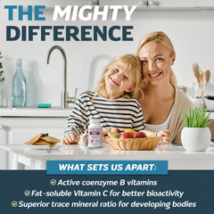 Nutri-Spec Mighty-Mins ingredient panel highlighting bioavailable nutrients.