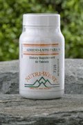 Nutri-West Adreno-Lyph tablet, front view, supports daily wellness with a convenient dose.