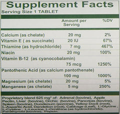 Nutri-West Core Level Adrenal capsules close-up for daily use.
