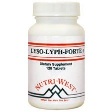 Nutri-West Lyso-Lyph-Forte bottle for daily supplementation routine