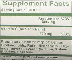 Nutri-West Sago-C-500 label details for easy product recognition.