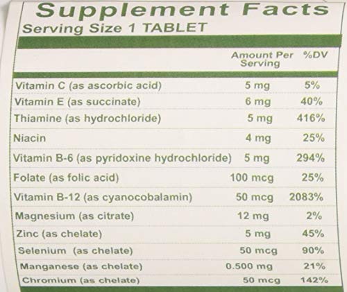 Nutri-West Total Brain 90 label detail highlights ingredients at a glance.