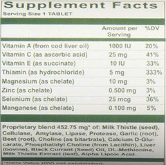 Nutri-West Total Liver-D-Tox packaging showing a compact bottle