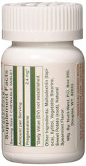 Nutri West Total Pregnenolone tablets close-up showcases chewable format.