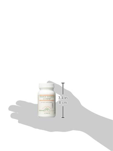 Nutri-West Whole System Lymph bottle back label with ingredients and directions.