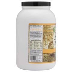 NutriBiotic Vanilla Rice Protein scoop on a clean counter for quick shakes