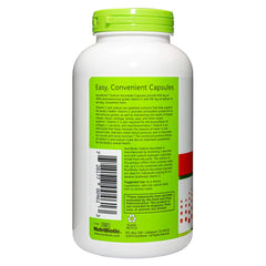 NutriBiotic Sodium Ascorbate Capsules close-up shows buffered formulation.