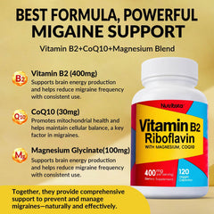 Nutribota B2 label with clean design and purity cues