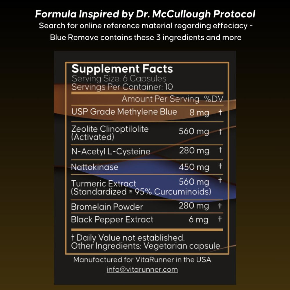 Nutricel Blue Remove no artificial dyes or fillers in the formula.