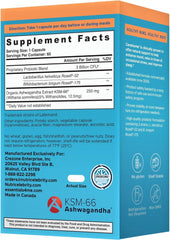 Nutricelebrity Vegan non-GMO capsules for clean nutrition.