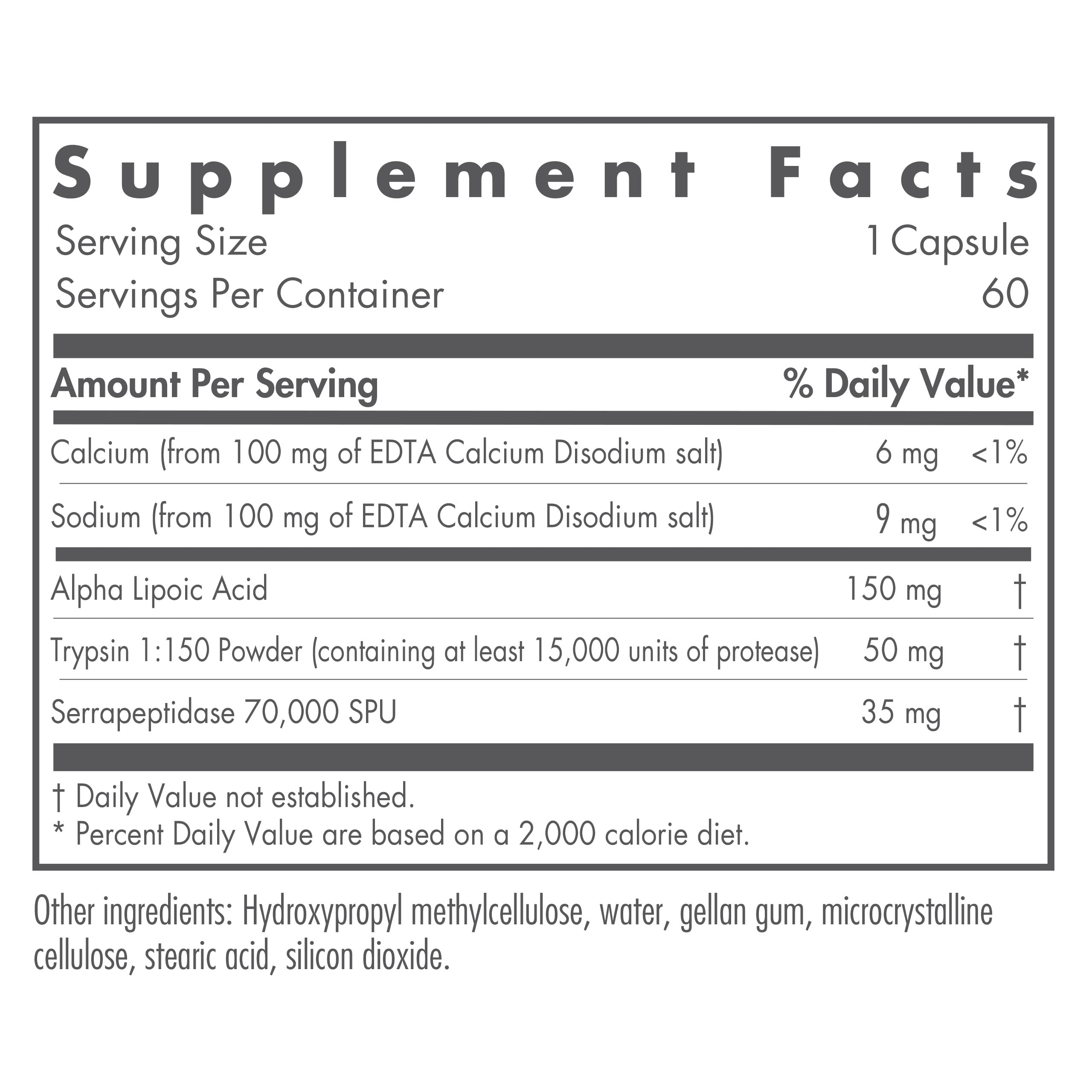 Nutricology Biofilm Neutralizer capsules closeup highlighting delayed-release vegetarian capsules for daily support