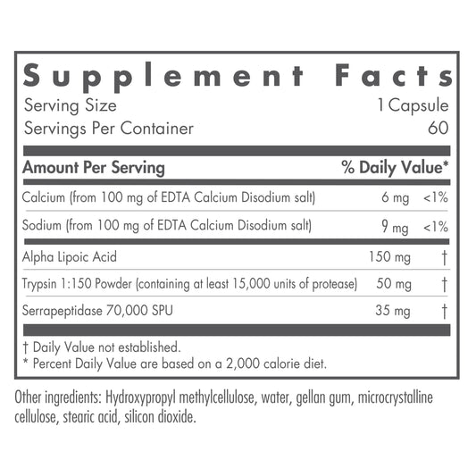 Nutricology Biofilm Neutralizer capsules closeup highlighting delayed-release vegetarian capsules for daily support