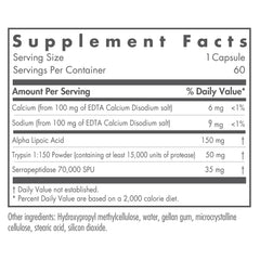 Nutricology Biofilm Neutralizer capsules closeup highlighting delayed-release vegetarian capsules for daily support