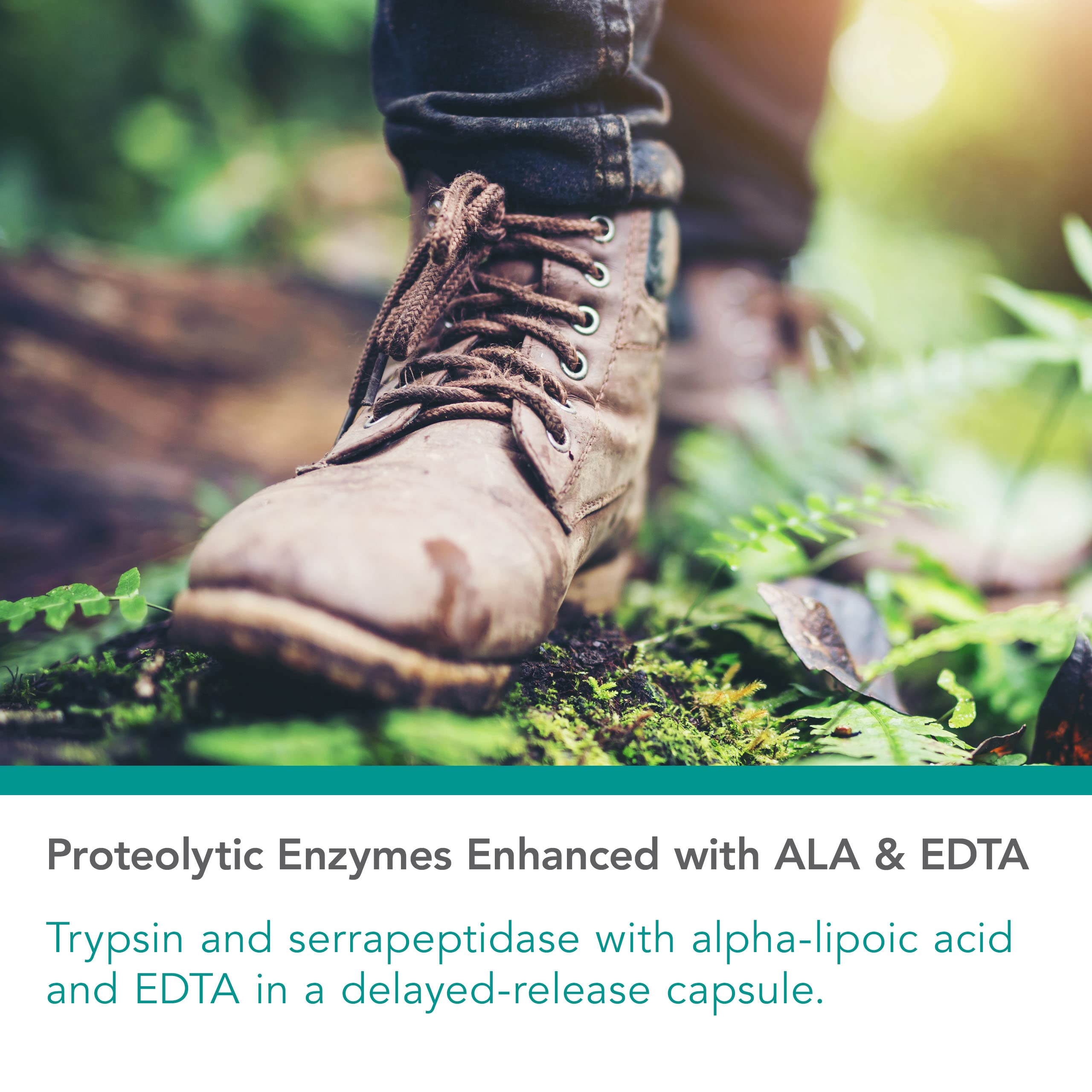 Nutricology Biofilm Neutralizer label view emphasizing EDTA and enzymes for biofilm support