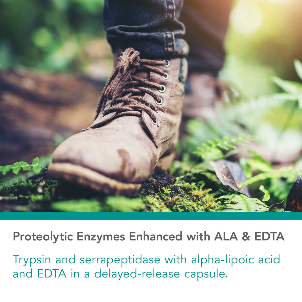 Nutricology Biofilm Neutralizer label view emphasizing EDTA and enzymes for biofilm support