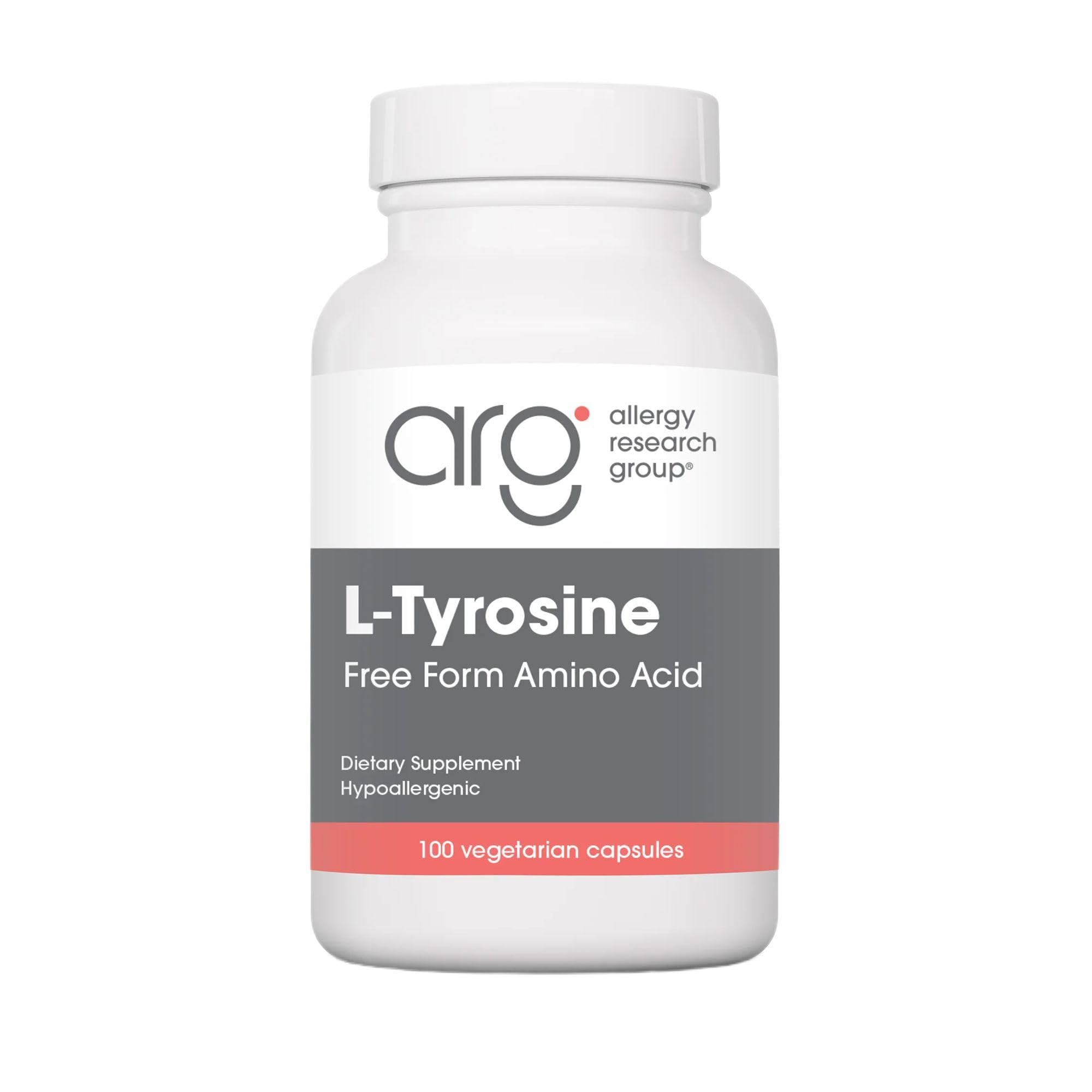 Nutricology L-Tyrosine bottle hero supports daily focus and balance.