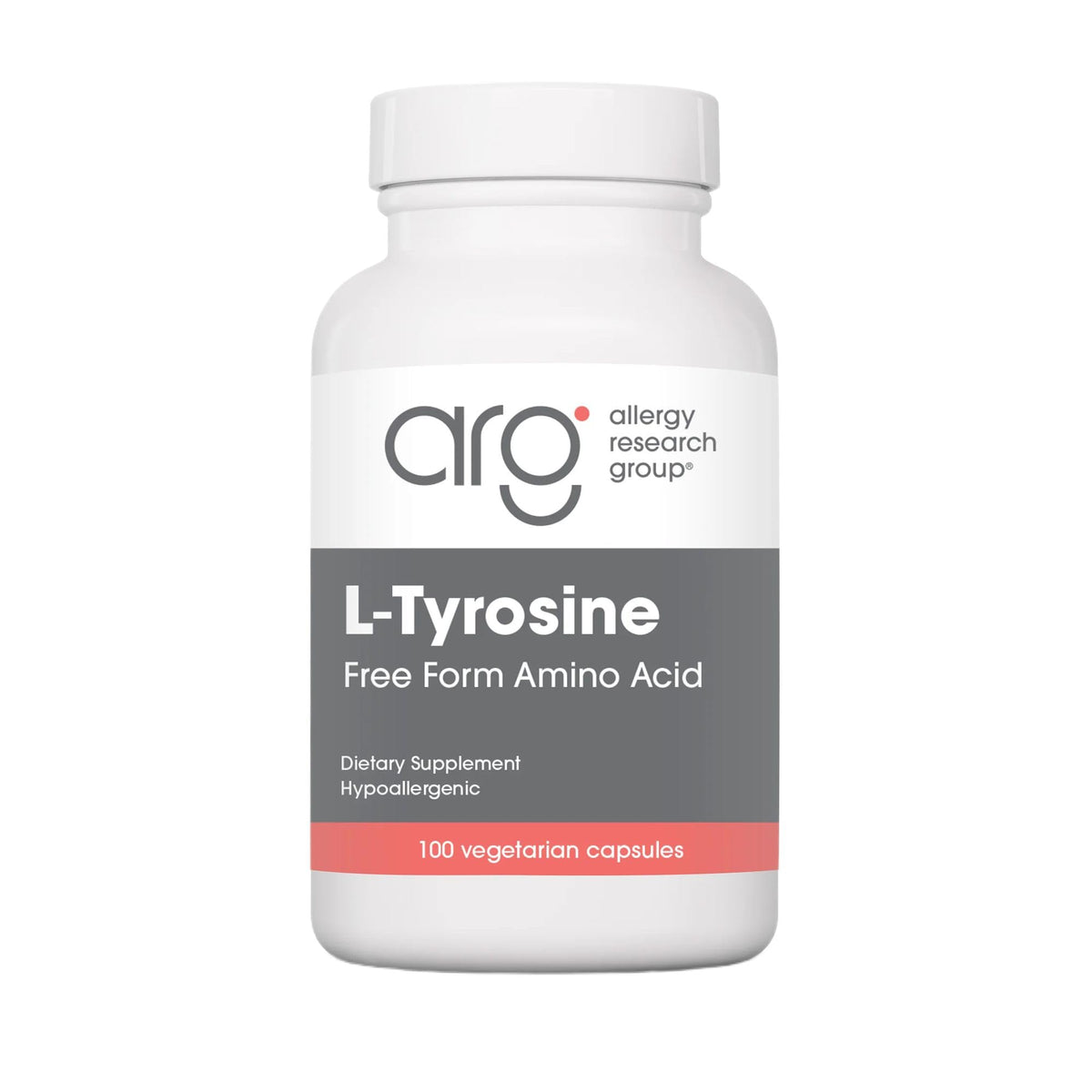 Nutricology L-Tyrosine bottle hero supports daily focus and balance.