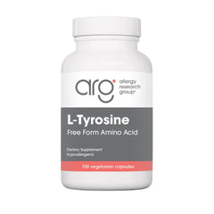 Nutricology L-Tyrosine bottle hero supports daily focus and balance.