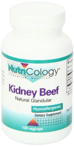 Nutricology lyophilized kidney capsules pack for convenient daily use