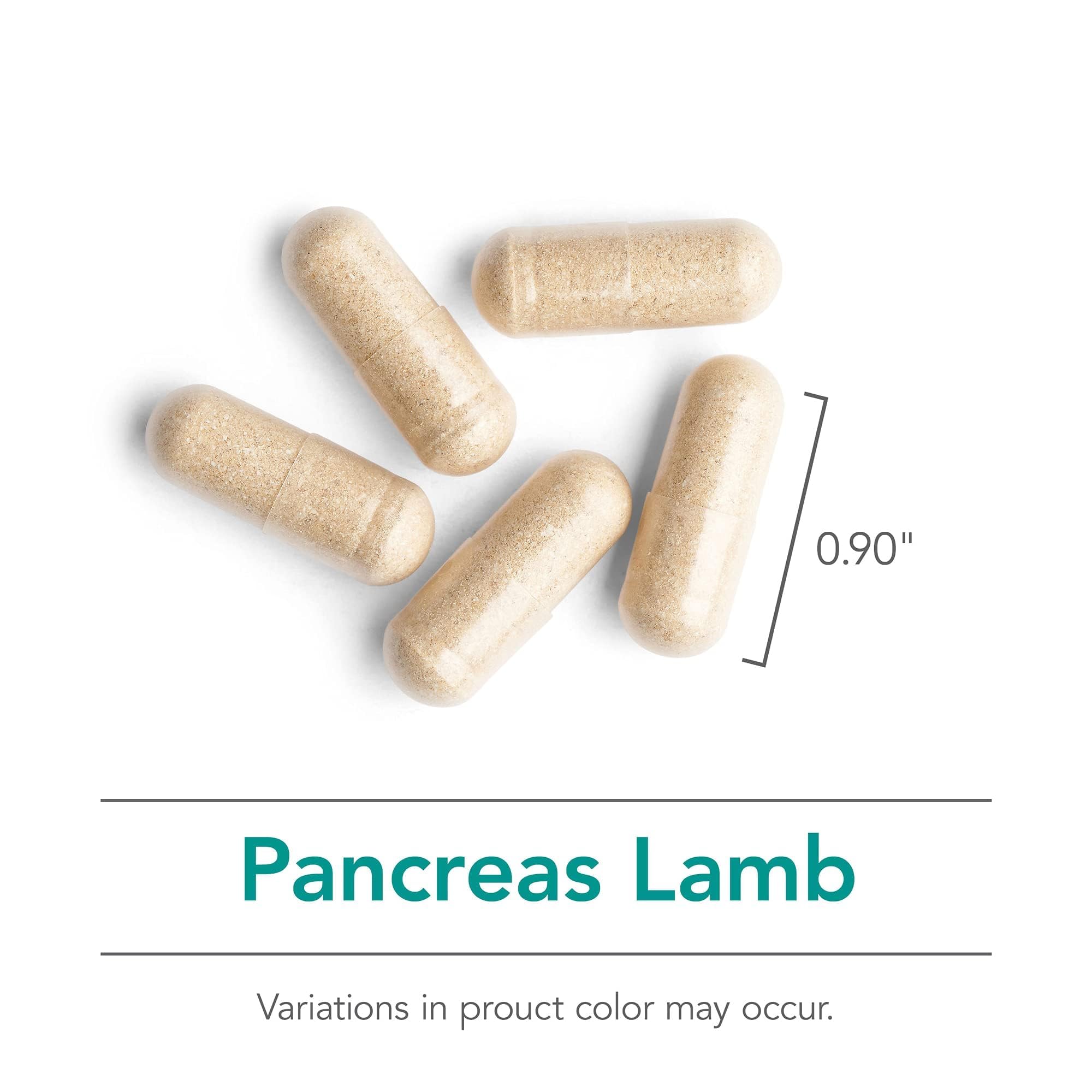 Nutricology Pancreas Lamb processing technique image showing gentle glandular preservation